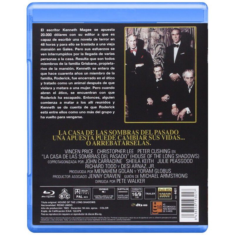 La Casa De Las Sombras Del Pasado (blu-ray) Bdr image number null