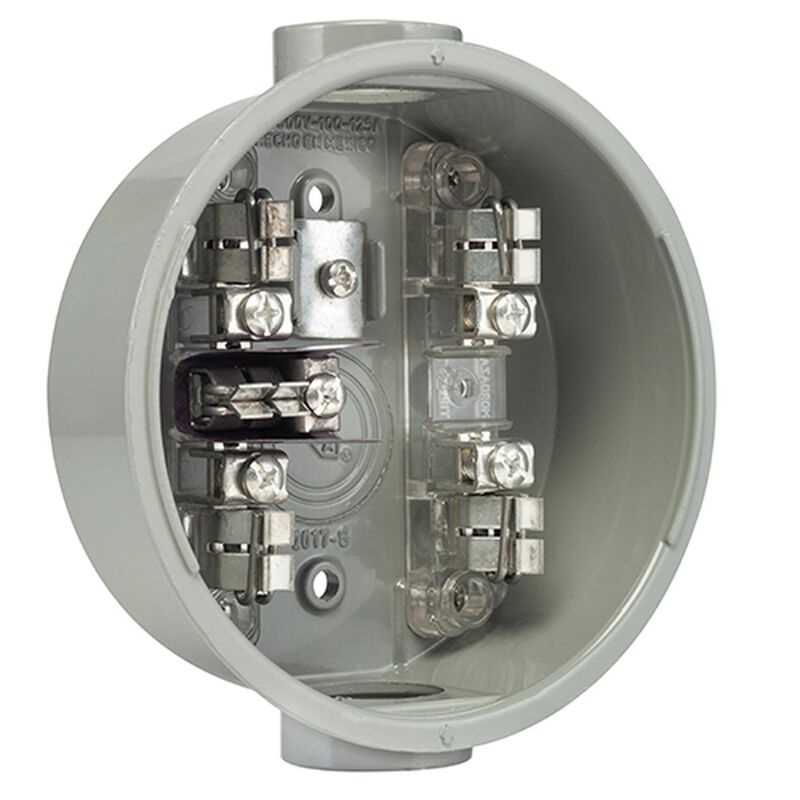 Base Medidor de Luz 5 Terminales De Lat&oacute;n image number null