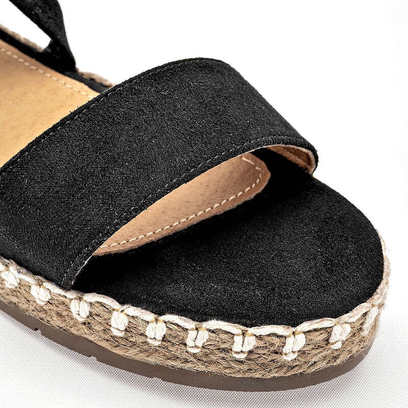 Moramora sandalia piso para mujer negro cod 140... image number null