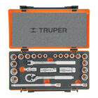 Juego de 25 Herramientas Cuadro 3/8' Std y Mm para Mec&aacute;nico