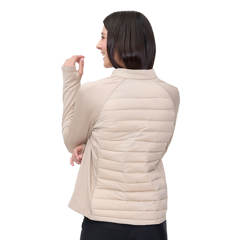 Chamarra Wilson Mujer Beige Claro Gd image number null