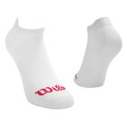 Wilson 10 Pares de Tines para Mujer, Color Blanco Logo Rosa ,Talla Unitalla, Sin felpa