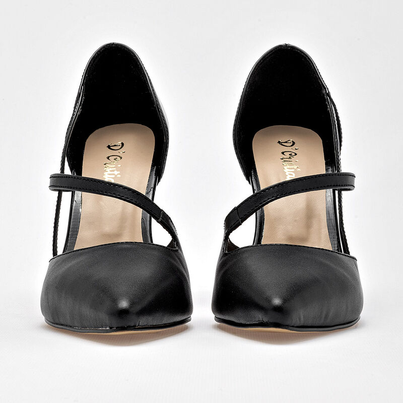 D'Cristian zapatilla para mujer  negro cod 1415... image number null