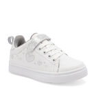 C>libre Tenis Para Preescolar Ni&ntilde;a Blanco Plata Cod 120313-c