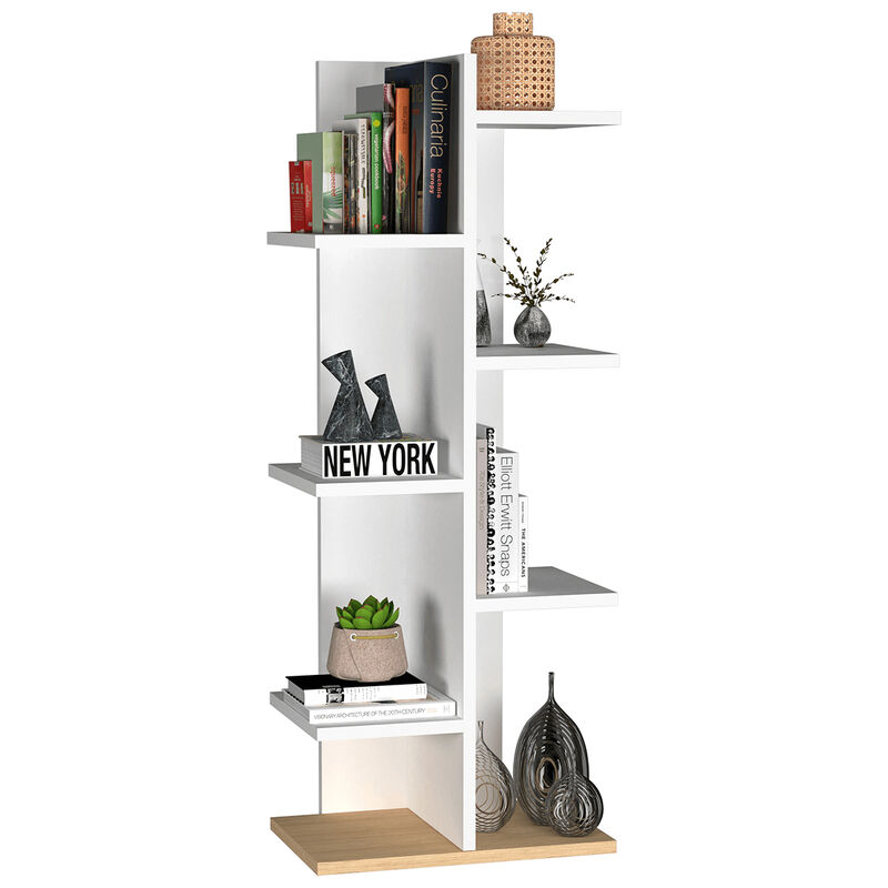 Librero Minimalista Blanco &nbsp;Linea Atlas Home image number null