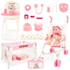 Cochecito Baby Doll Deao Con 12 Accesorios Para Ni&ntilde;os Peque&ntilde;os
