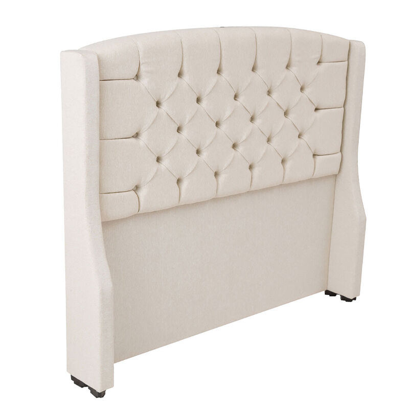 Cabecera Queen Size Dicasa Sitka Beige Claro image number null