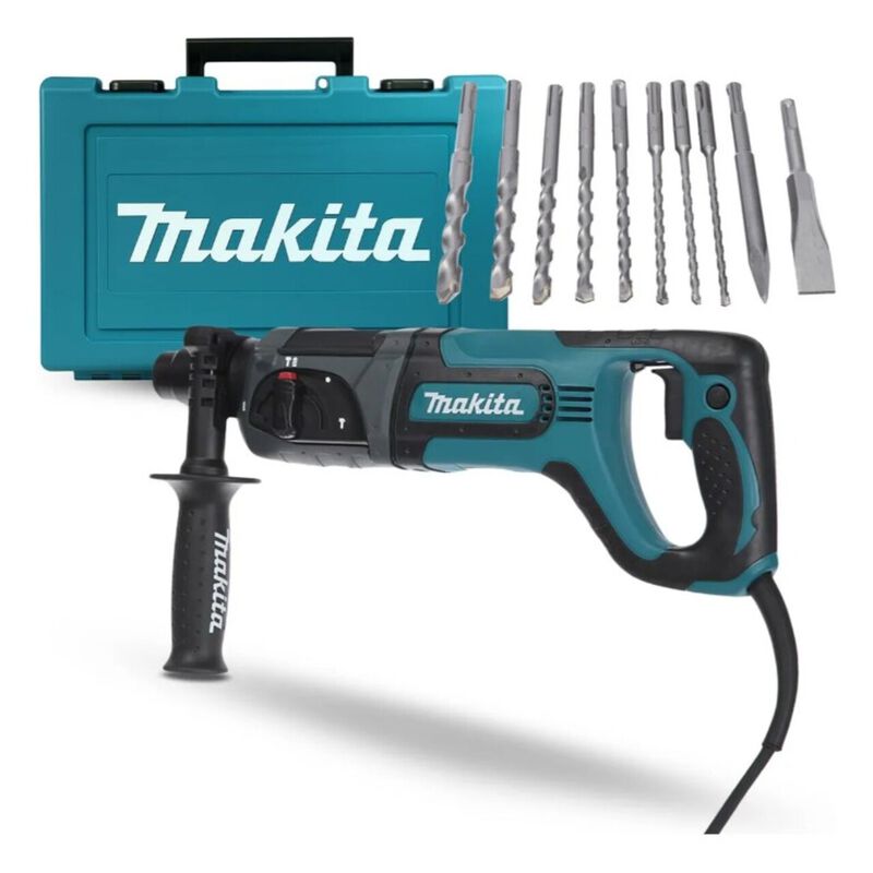 Kit Rotomartillo Cincelador Makita HR2475 780W ... image number null