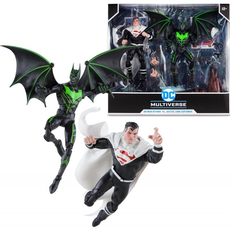 Figuras Batman Beyond Vs Justice Lord Superman ... image number null