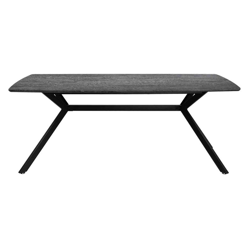 Mesa Comedor 6 Pers Nordico Gris Hogar Lujo 180... image number null