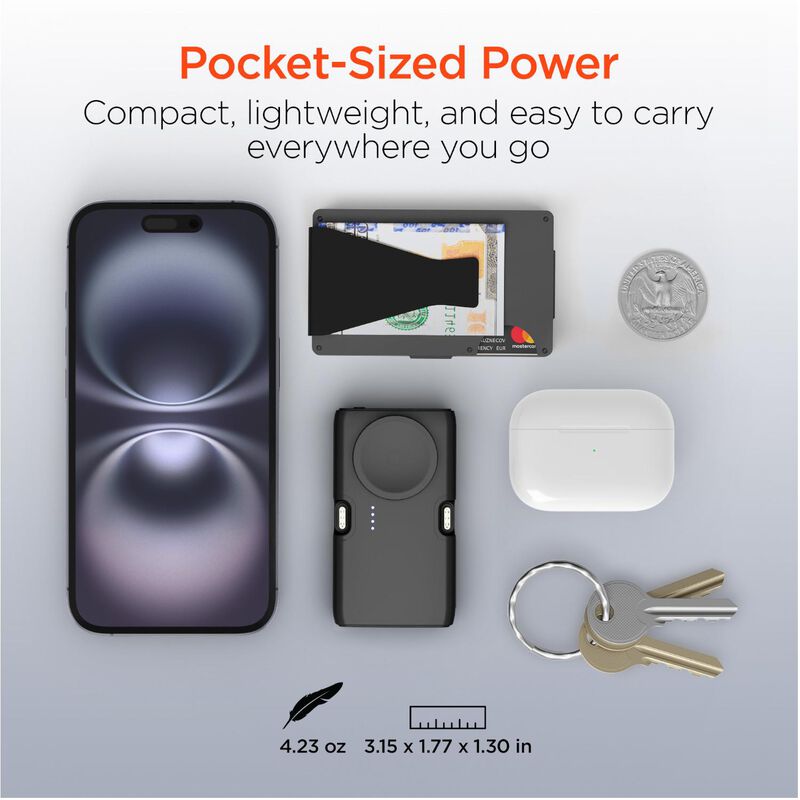 Hypergear Power Bank Nano 5k Negro 20w image number null