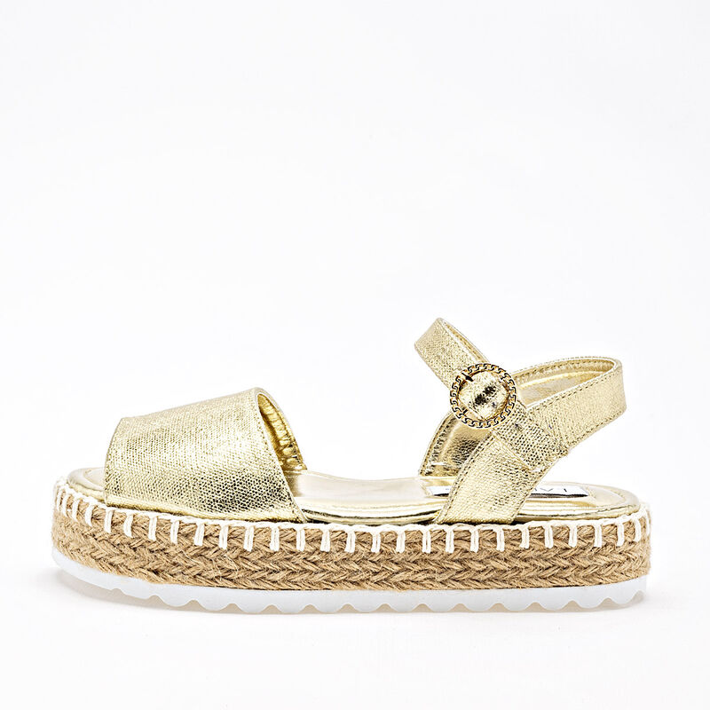 Lady One Sandalia para ni&ntilde;a dorado image number null