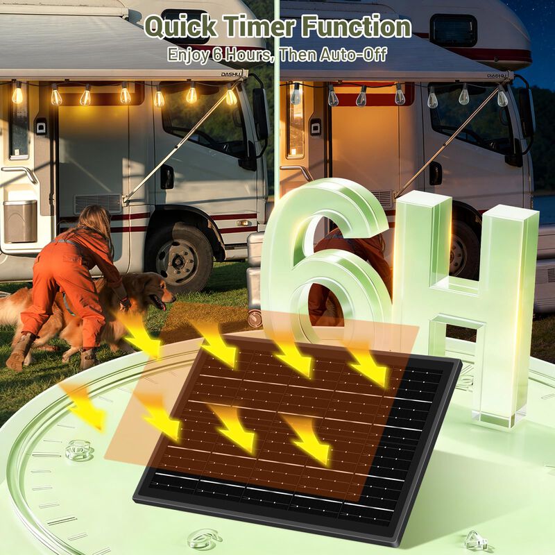 Luces De Cadena Solares Impermeables Amzrap 9 m image number null