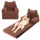 Sof&aacute; Plegable Para Ni&ntilde;os Momcaywex Sherpa Teddy Bear A Partir De 18 Meses