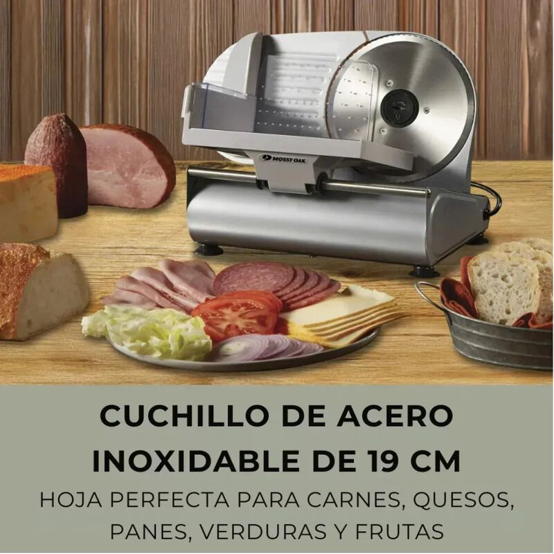 Rebanadora El&eacute;ctrica Mossy Oak Jam&oacute;n Y Carne Re... image number null