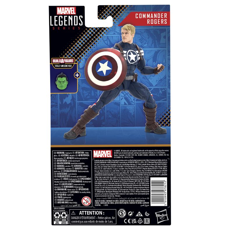 Figura De Acci&oacute;n Marvel Legends Series Commande... image number null
