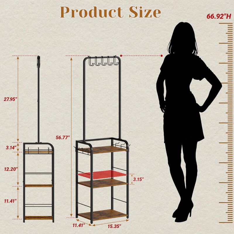 Organizador De Bolsos Hayexiha 39 cm X 57 cm X ... image number null