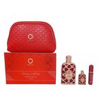 Orientica Amber Rouge Set De 4 Pz Con Mini Y Bolso Unisex