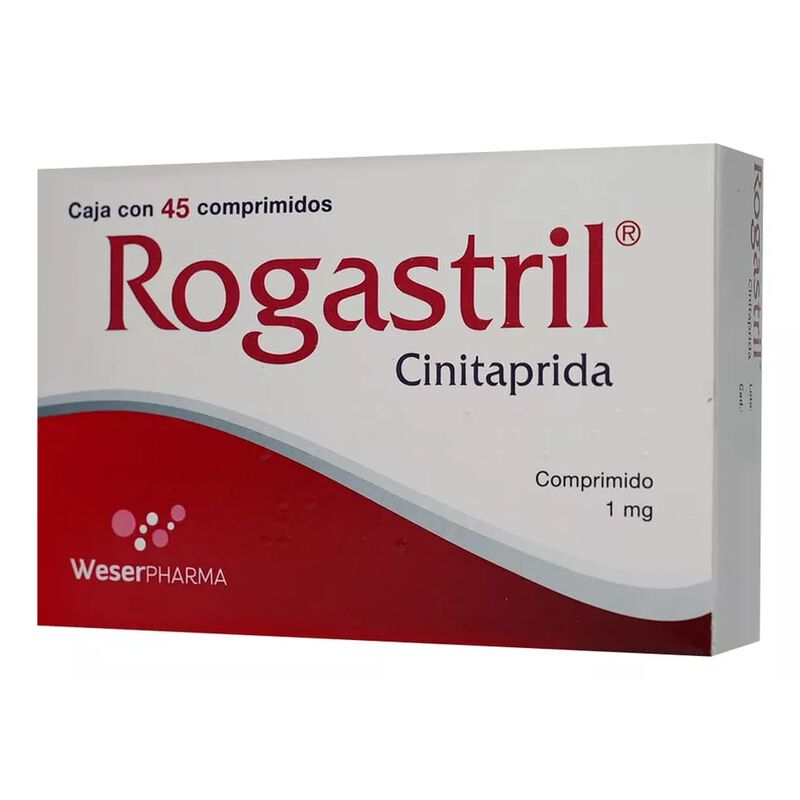 Rogastril Comprimidos 1 Mg, 45 Comprimidos image number null