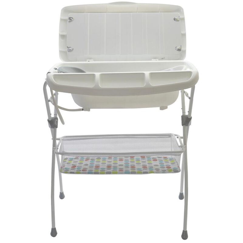 Bañera Bebe Con Base Prinsel Charola Cambiador ... image number null