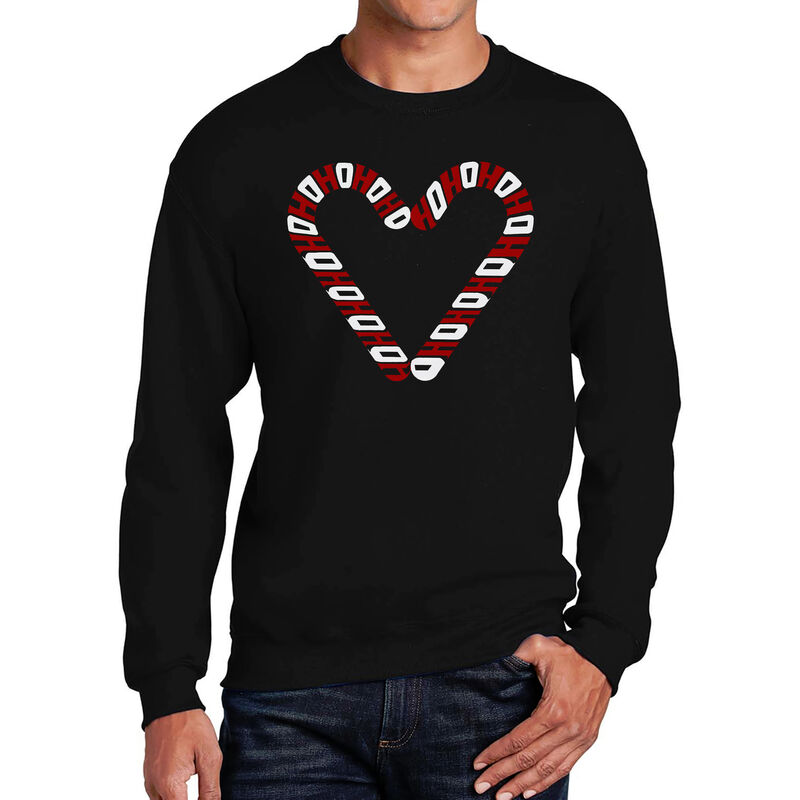 Sudadera De Cuello Redondo Word Art Para Hombre... image number null