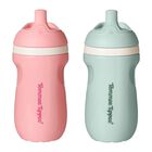 Botella De Agua Tommee Tippee Con Aislamiento Deportivo De 270 Ml, Paquete De 2