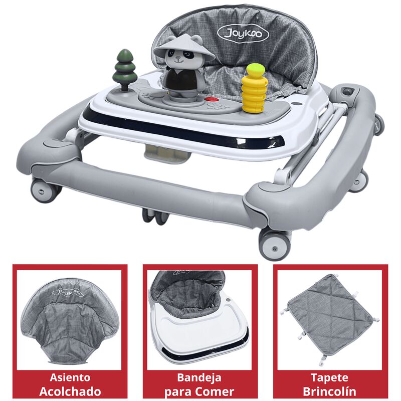 Andadera para Beb&eacute; Mecedora Panda Musical Bast&oacute;... image number null