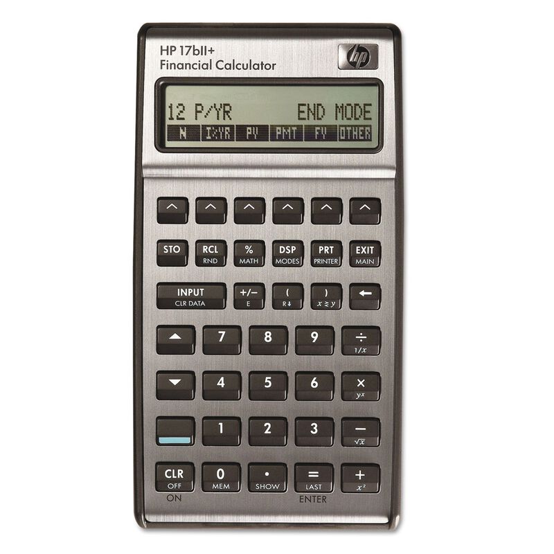 Calculadora Financiera Hp 17biiplus 17bii+ Con ... image number null