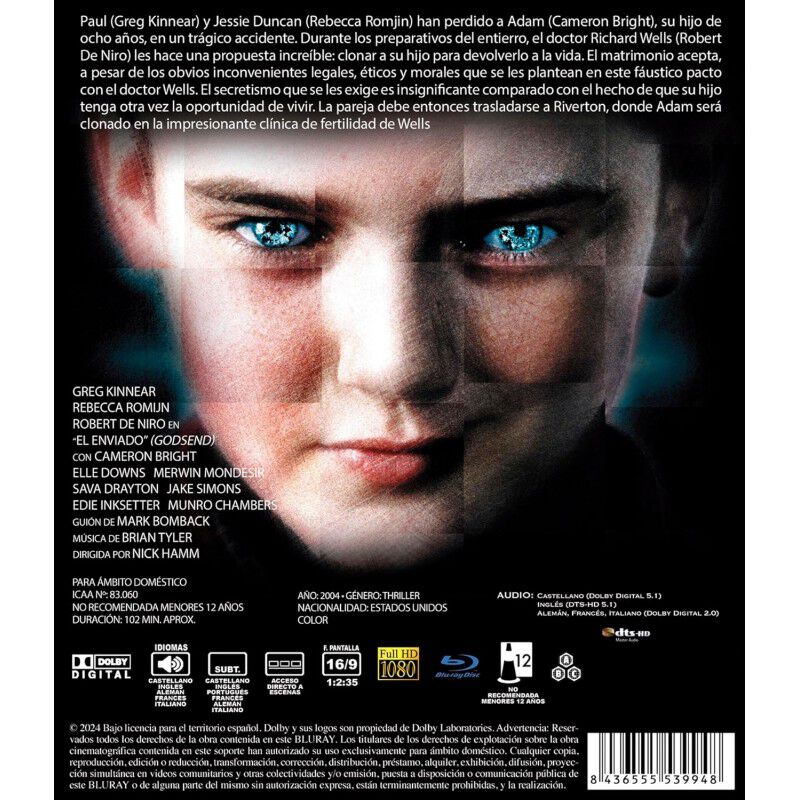El Enviado [blu-ray] (2004) Godsend image number null