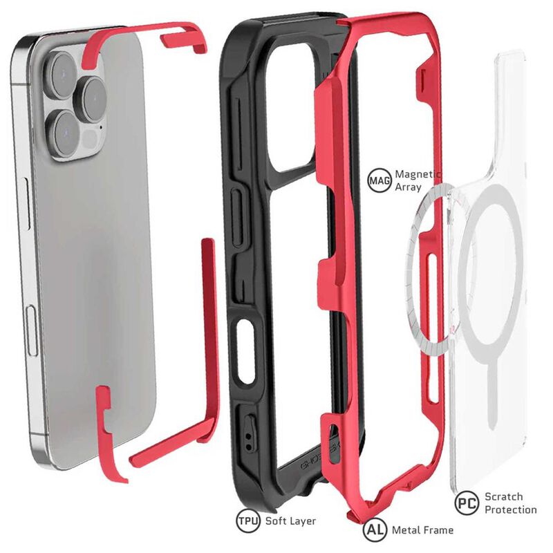 Funda GHOSTEK Atomic para iPhone 16 PRO Alumini... image number null