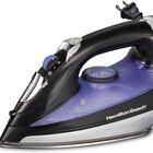 PLANCHA HAMILTON BEACH RETRACTIL 14214 1200W NGA/MOR