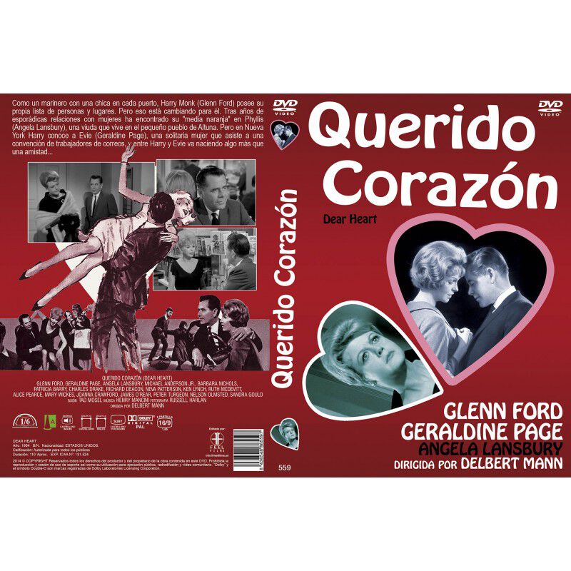 Querido Coraz&oacute;n (dvd) 1964 Dear Heart image number null