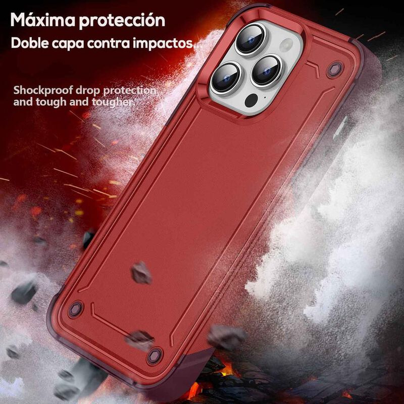 Funda TEKKU Tough cover para iPhone 15 PRO MAX ... image number null