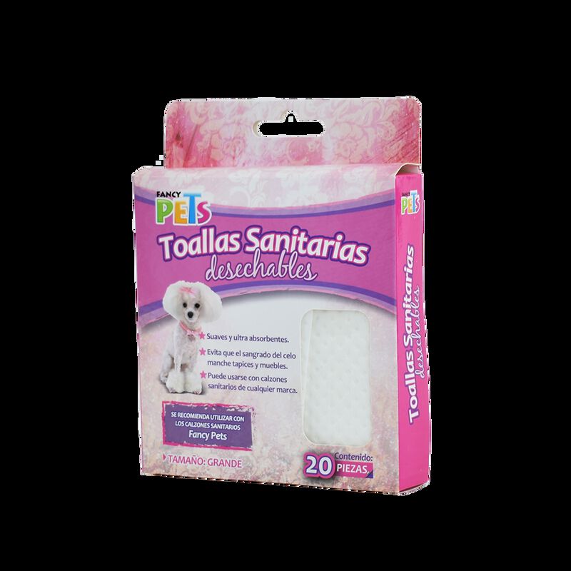 Fancy Pets Toallas Sanitarias Desechables Para ... image number null