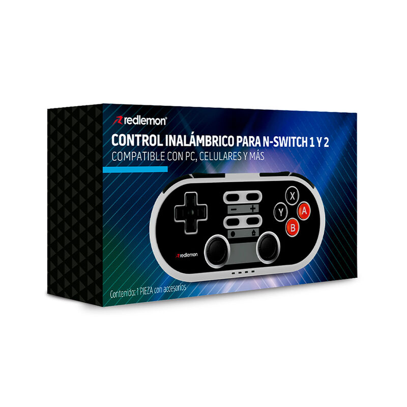 Control Para Nintendo Switch 1 Y 2 Retro Inal&aacute;m... image number null