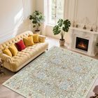 Alfombra Shinefly 274 cm X 305 cm Lavable Boho Floral