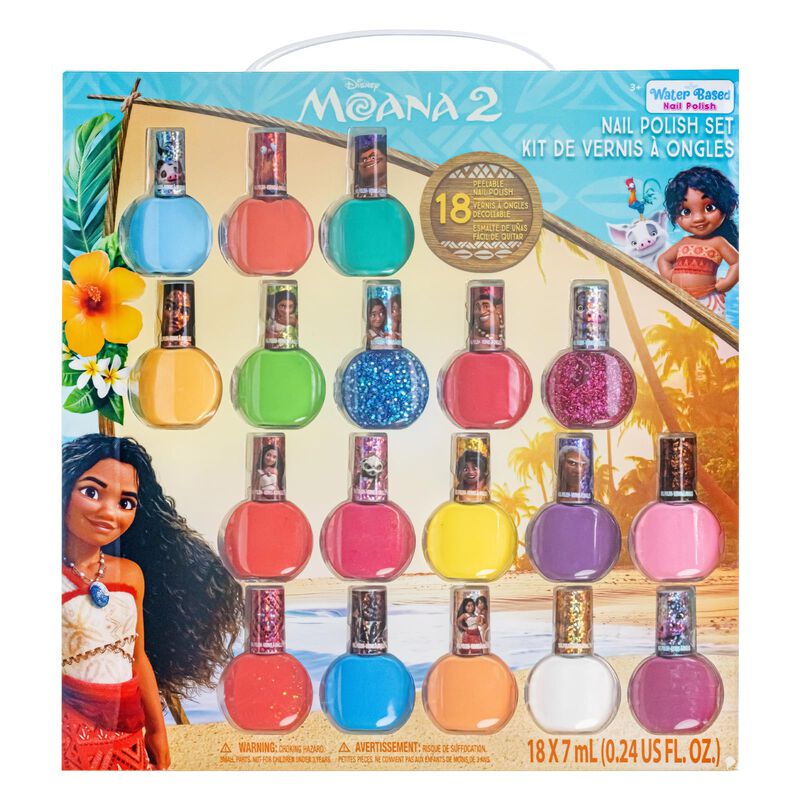 Set De Esmaltes De U&ntilde;as Townley Girl Moana 2 A ... image number null