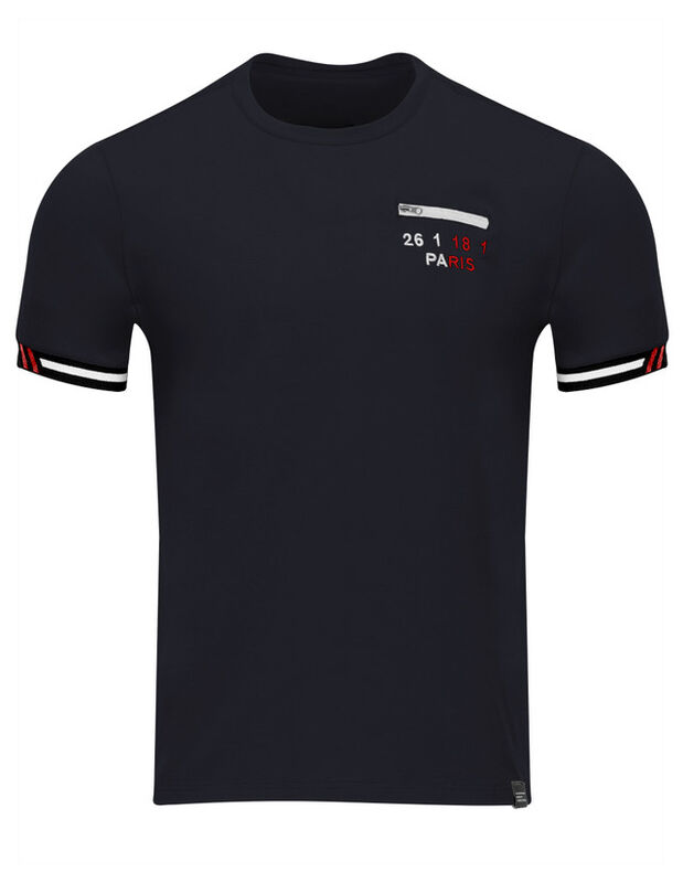 Playera Casual Caballero Premium Cuello Redondo... image number null