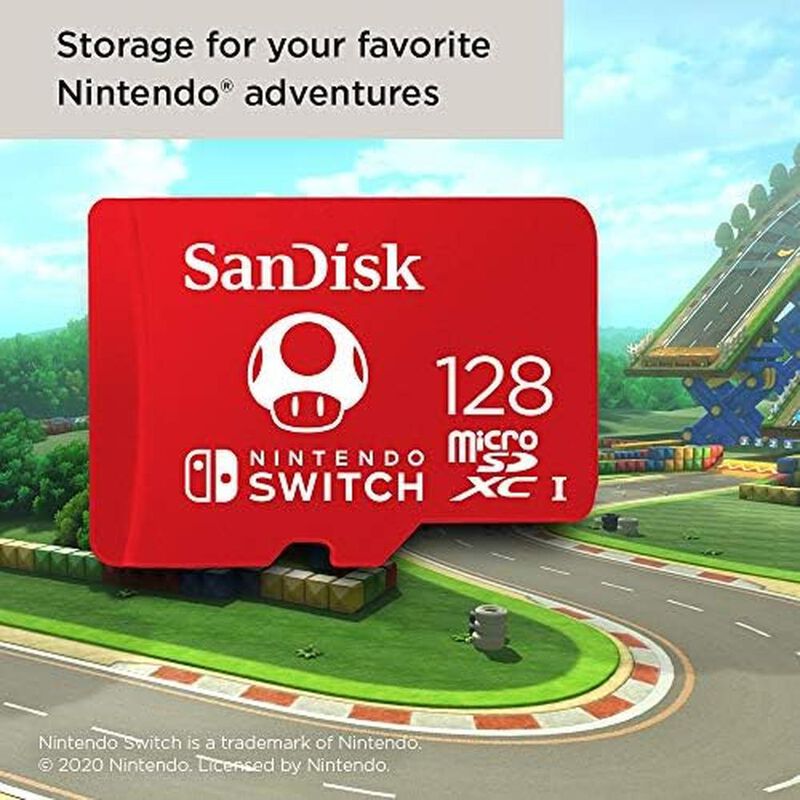 Memoria MicroSDXC Uhs-i U3 SanDisk de 128gb par... image number null
