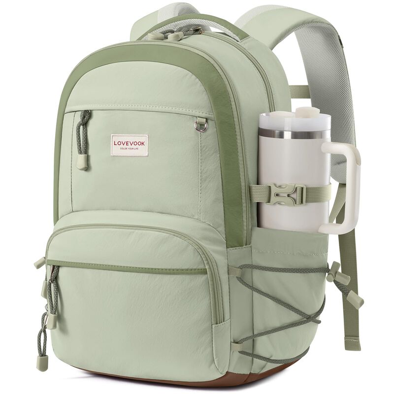 Mochila Lovevook 15.6" verde hierba con portava... image number null