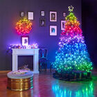 Luces Twinkly Strings Edición Especial 250 LEDs RGB y Blanco WiFi BT Verde.