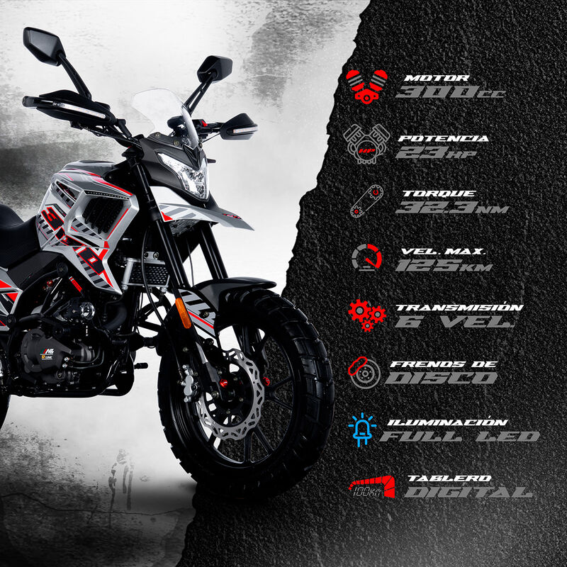 Motocicleta Mb Motos Tekken 300 Modelo 2026 image number null