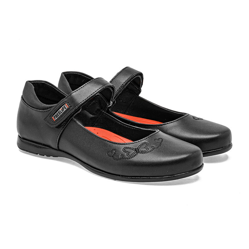 Free Life Zapato Escolar Negro Para Mujer 14649... image number null