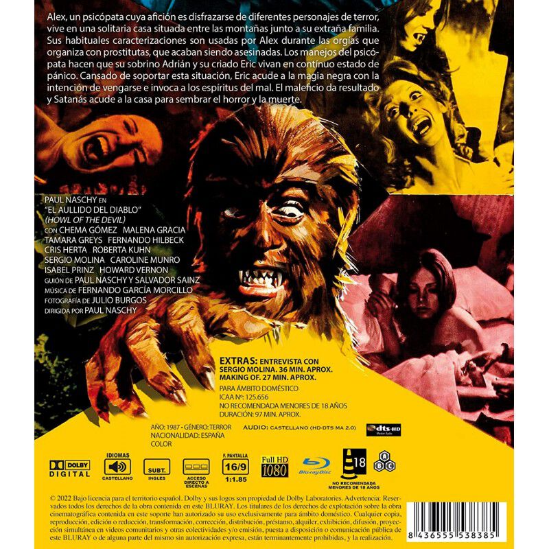 El Aullido Del Diablo [blu-ray] (1987) image number null