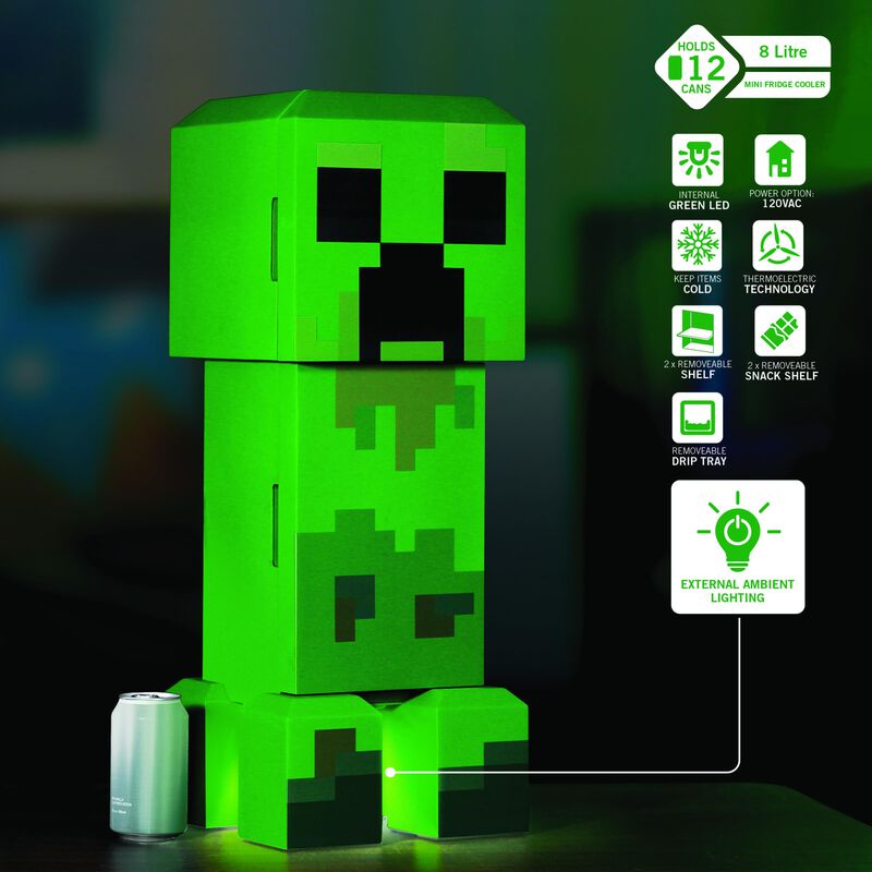 Minirefrigerador Ukonic Minecraft Legends Creep... image number null