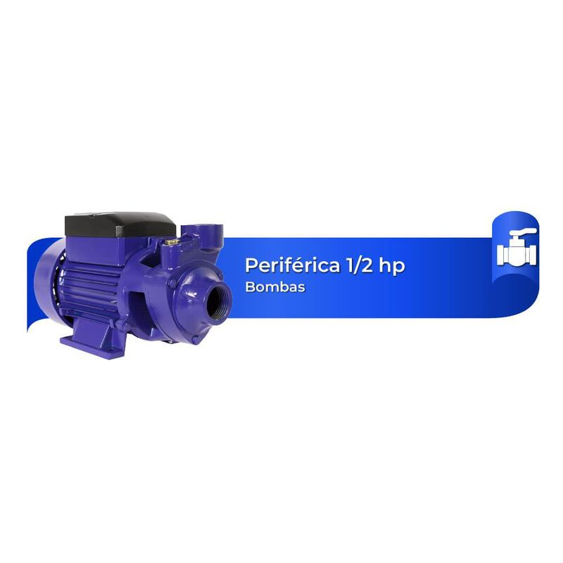 Bomba Hidr&aacute;ulica Perif&eacute;rica, Primo de 1/2 HP image number null