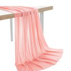 Tela Mds Chiff&oacute;n 10 Yard Durazno 152 cm De Ancho