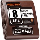 Lona Meruyoo 6x12 m Impermeable Y Resistente A Uv
