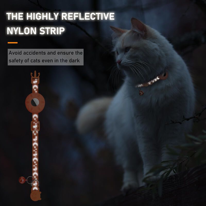 Collar Para Gatos Simket Airtag Breakaway Con C... image number null