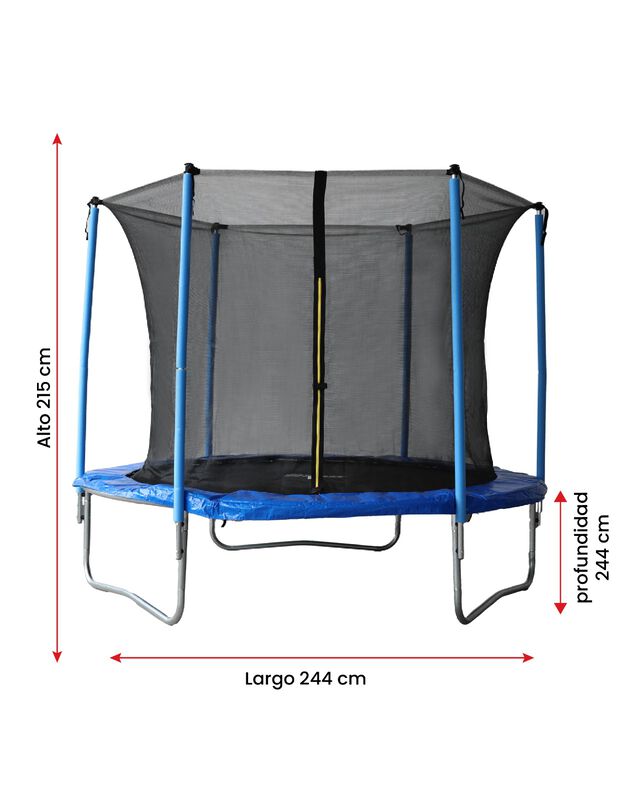 SPARTA Trampoline-Brincolin 8ft Pies ATRSPA0002 image number null